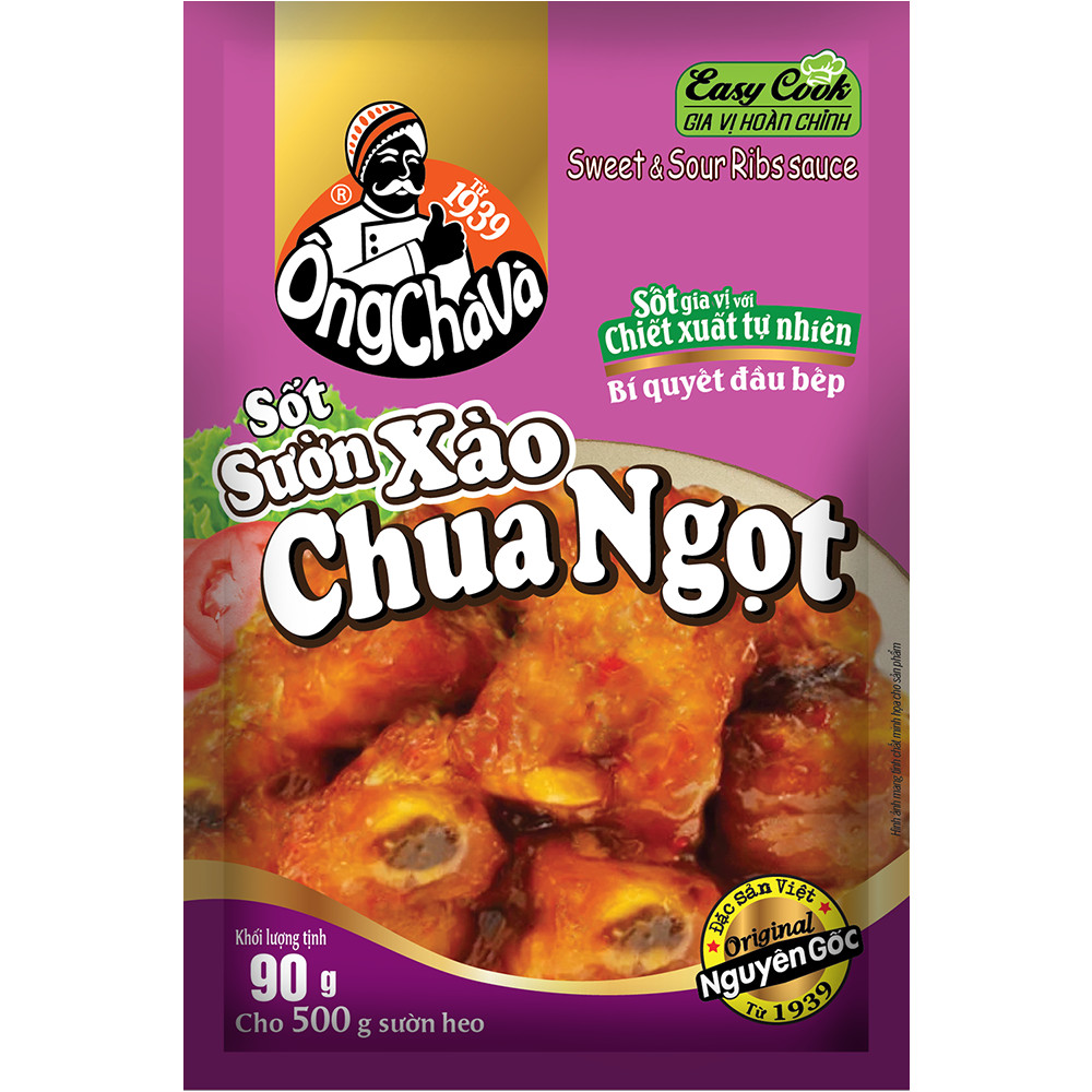 Sweet & Sour Ribs Sauce 90gr