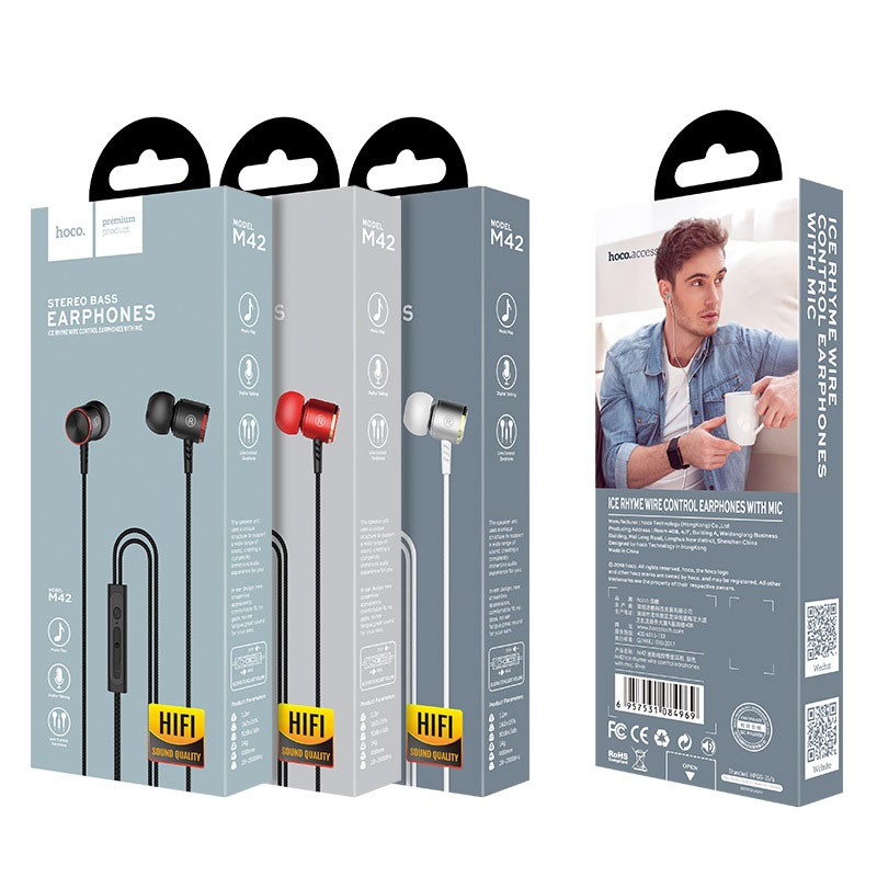 Tai Nghe Hoco M42 - (VIP 1) BẢO HÀNH  6 THÁNG 1 ĐỔI 1