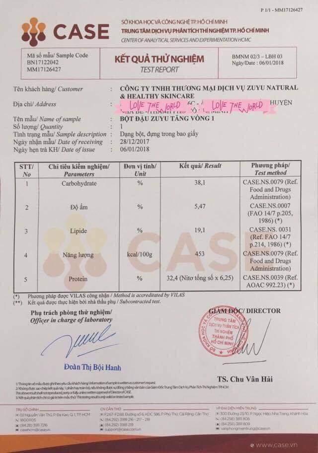 [HCM]BỘT ĐẬU ZUYU TĂNG VÒNG 1
