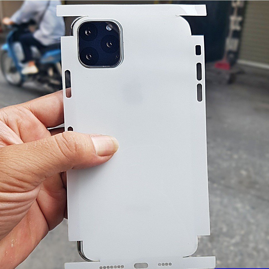 Dán PPF full lưng viền lỗ loa 15/15pro/15promax/14/14Plus/14Pro/14Promax/13/13Pro/13Promax/12/12Pro/12Promax OP135