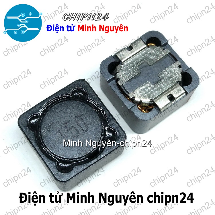 [3 cái] (K218) Cuộn Cảm Dán CD127 (12.5x12.5mm) (1uH/1.5uH/2.2uH/3.3uH/4.7uH/6.8uH/10uH/15uH/22uH) - [Chọn Loại] - HHH.00057
