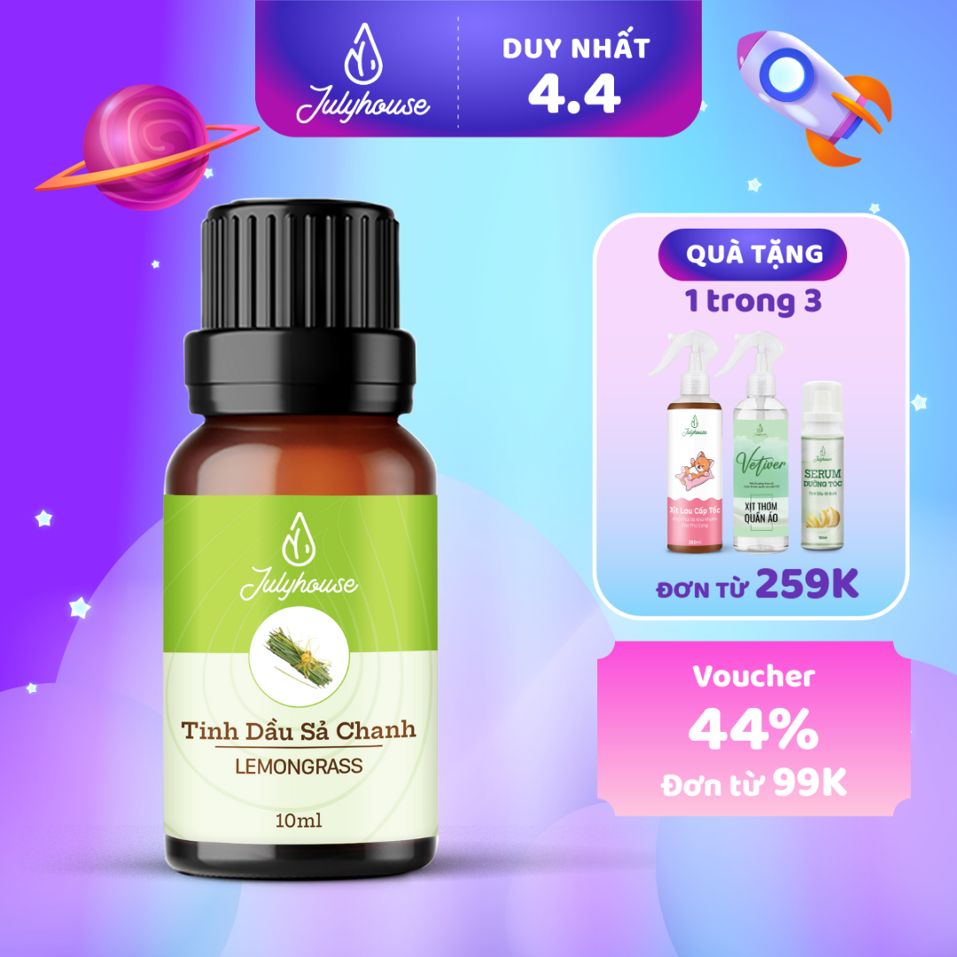 Tinh dầu sả chanh 10ml JULYHOUSE
