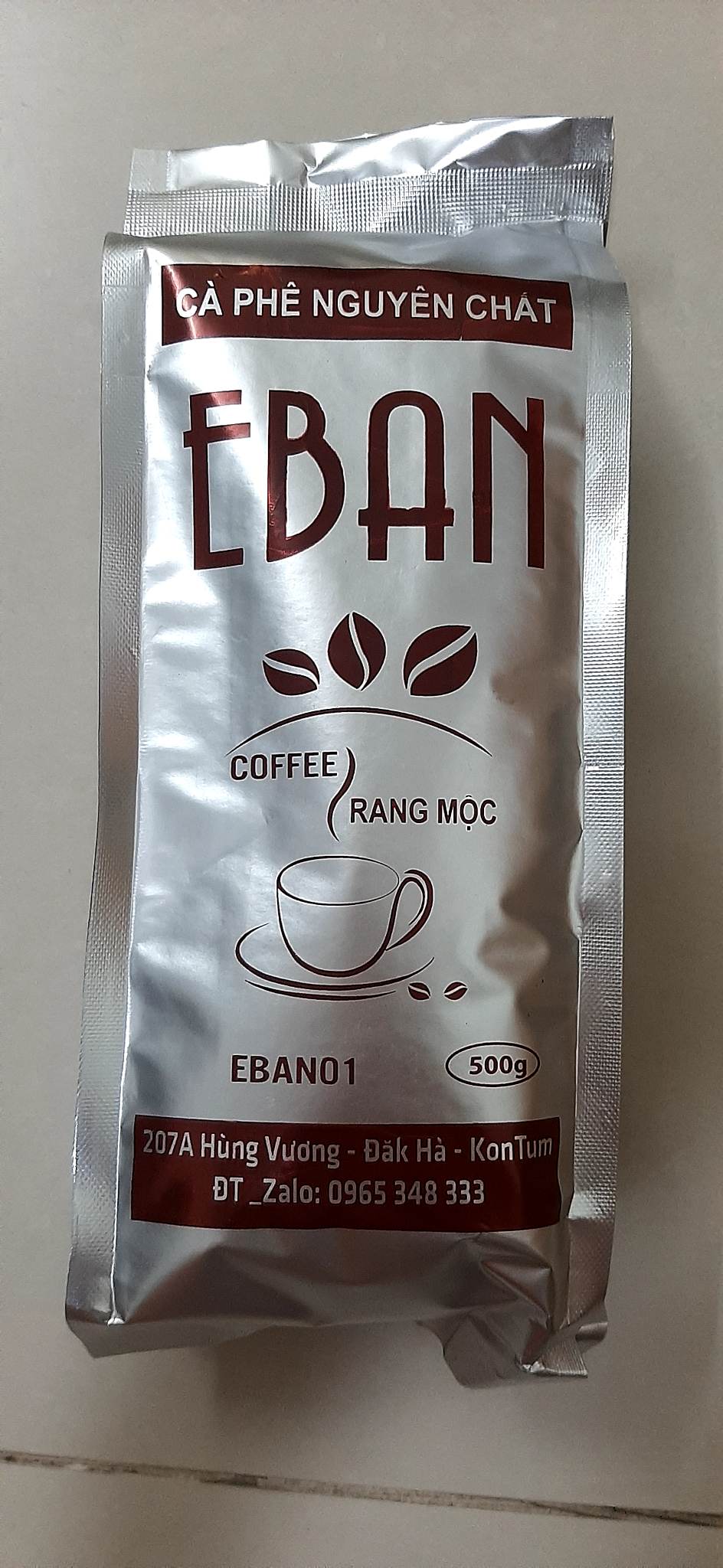 Cà Phê Gia Lai Nguyên Chất EBAN (100% robusta) Cafe Rang-Xay