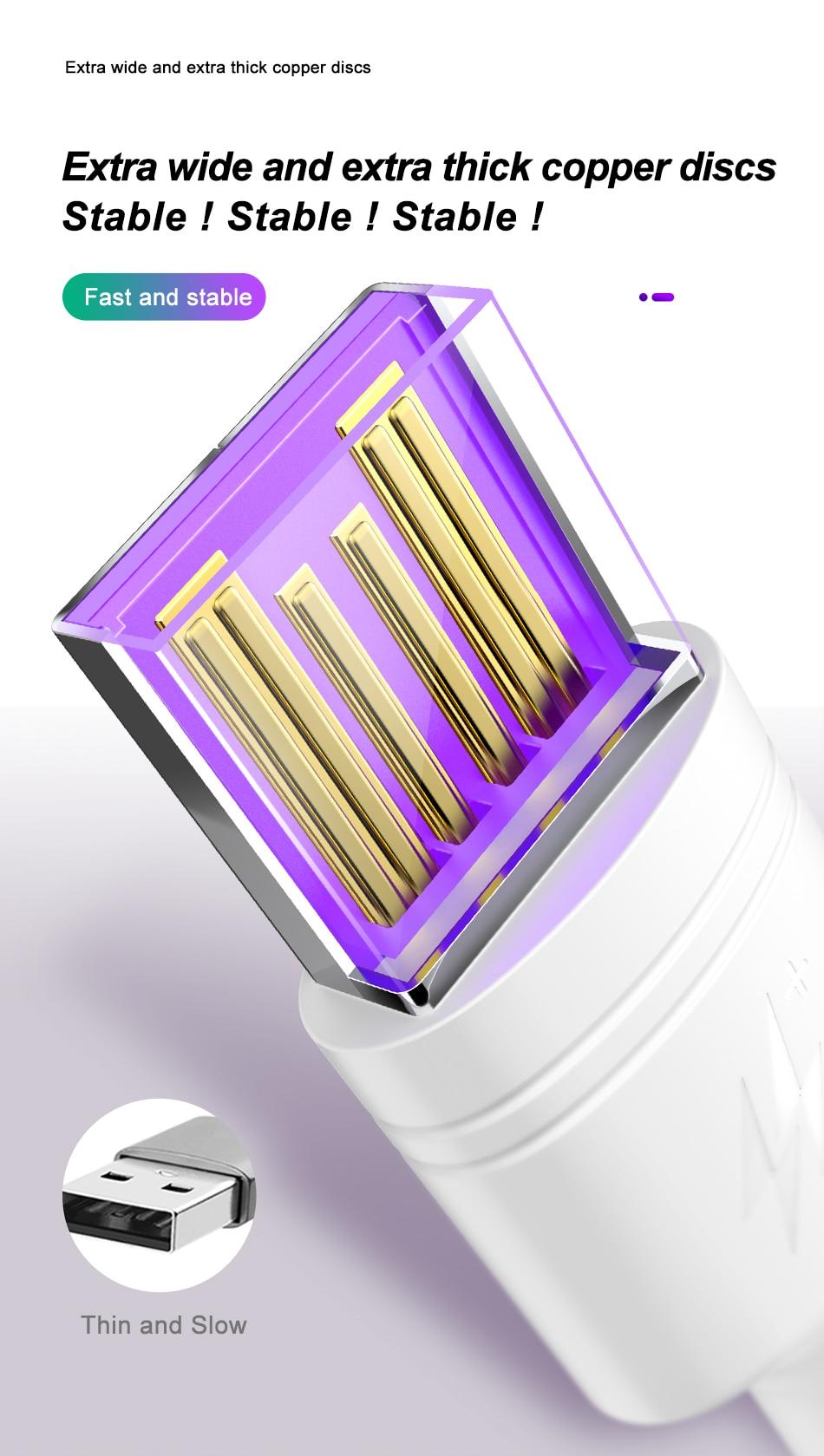 Cáp sạc nhanh Baseus Double Ring Type C cho Huawei/ Samsung S8/9, Note 8/9, Xiaomi (5A Huawei Super Quick charge / Quick Charge 3.0)