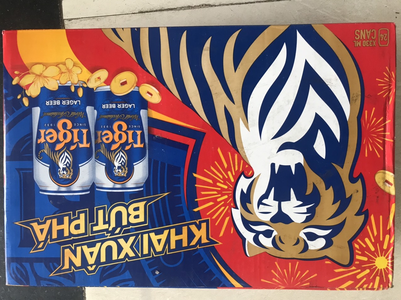 [HCM]BIA TIGER THÙNG