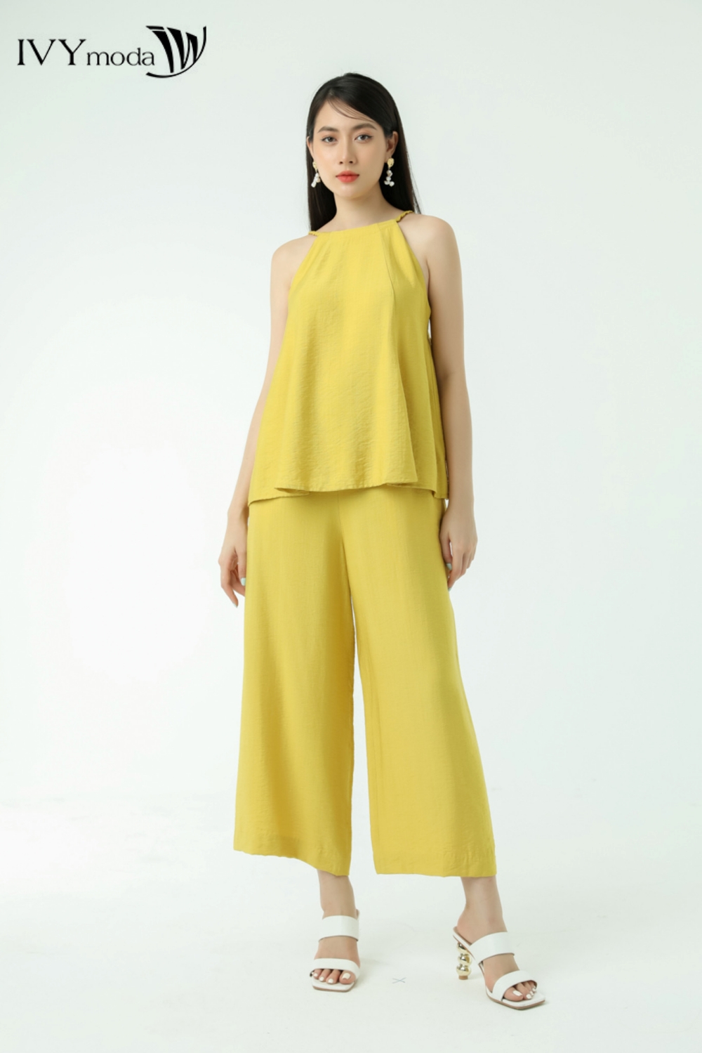 Áo cổ yếm (kèm quần) IVY moda MS 12B9326
