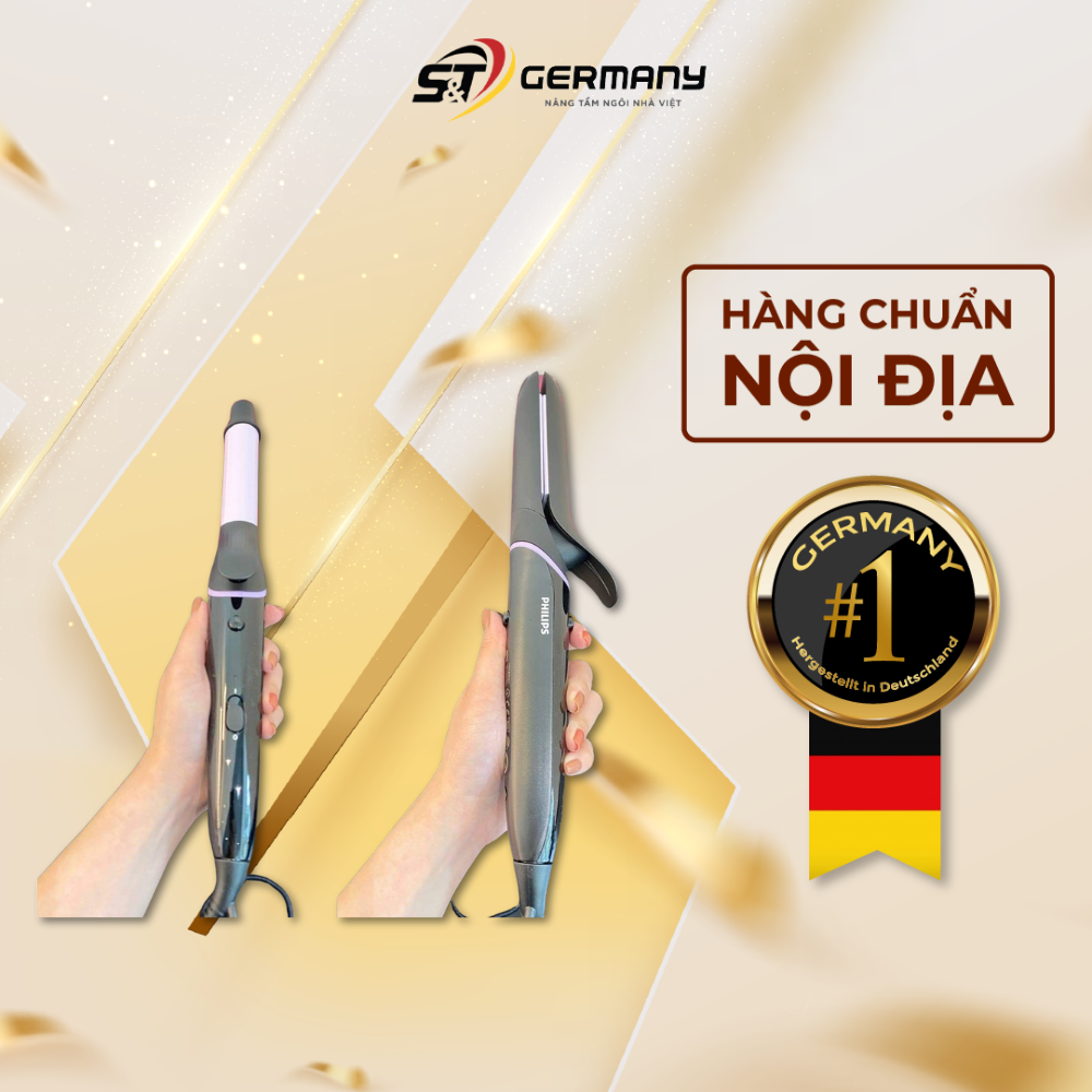 Máy uốn tóc nội địa đức philips bhh811/00 2 chức năng ép thẳng uốn tóc tạo kiểu nhanh chóng germanysnt 0210018