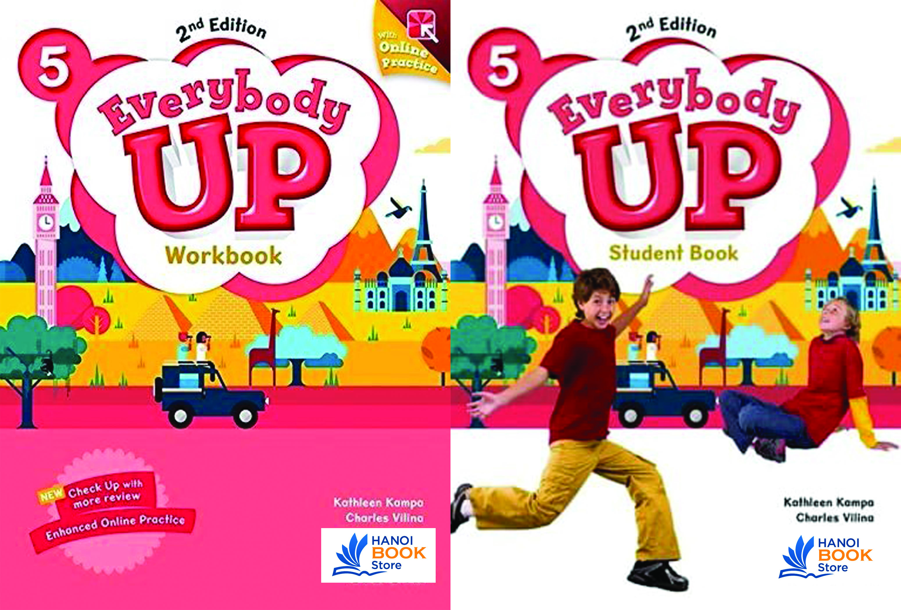 Everybody Up 2nd Edition Student Book &  Workbook ( gồm 7 level)