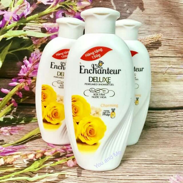 Combo 2 chai sữa tắm enchantuer 150g