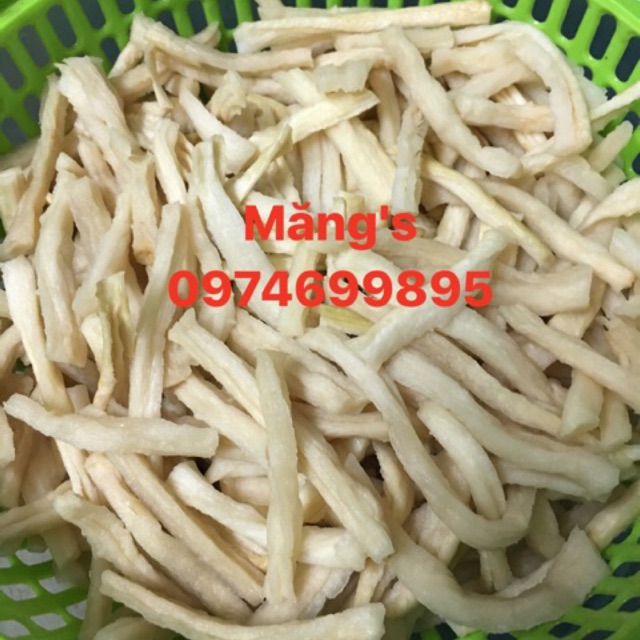 Củ cải khô sợi to GIÒN - NGỌT Loại Chọn ( Gói 500g hút chân không)