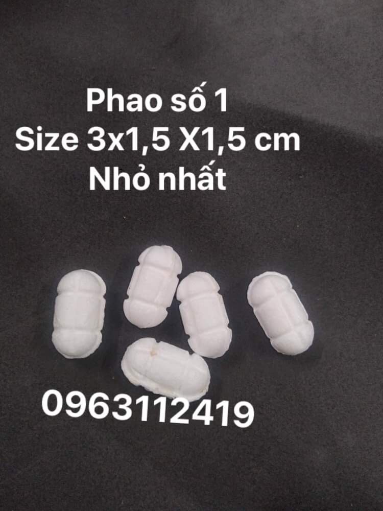 Phao quả - phao xốp loại 1 x 200 phao
