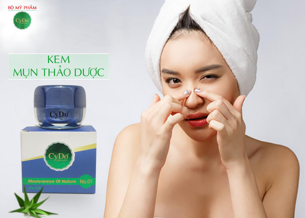 Kem mụn thảo dược CyDo 12g
