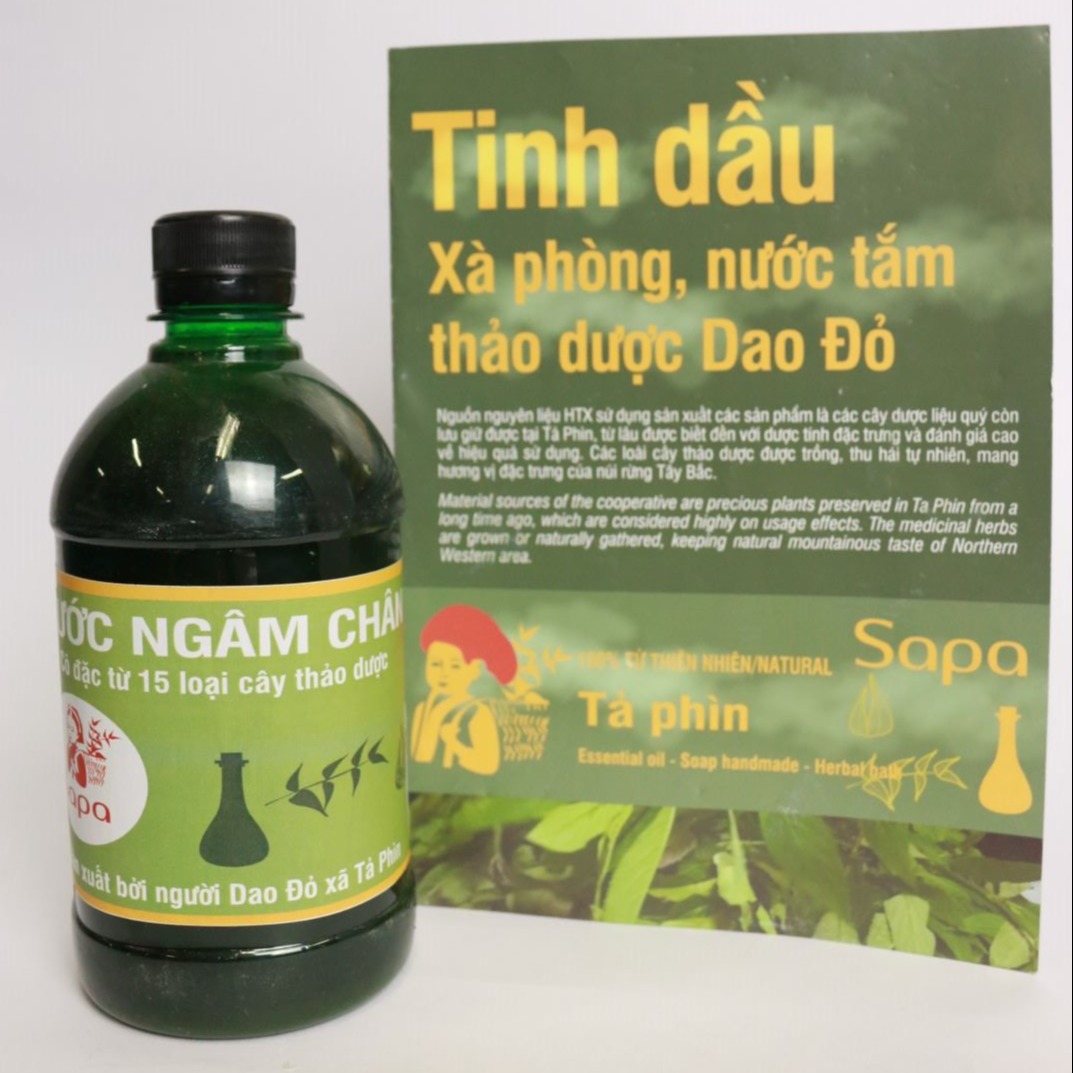 Nước ngâm chân Dao Đỏ