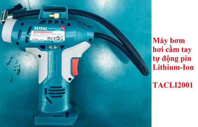 Body 20v máy bơm hơi tự động dùng pin total tacli2001