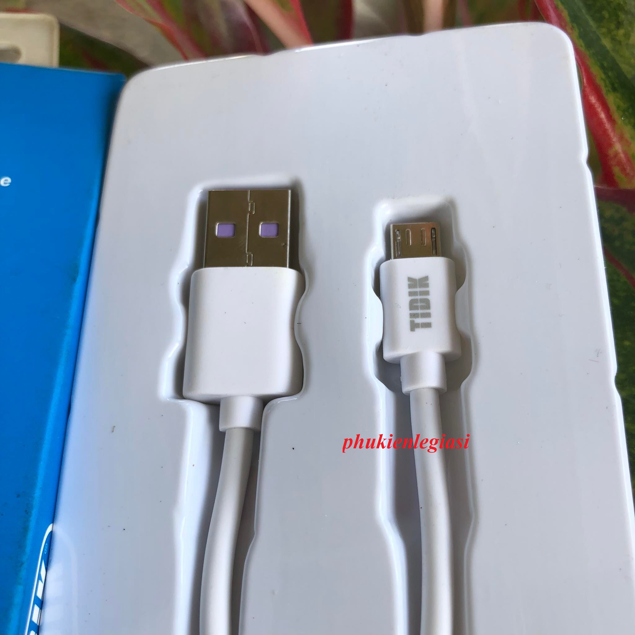 Cáp sạc Micro usb, Type C hiệu Tidik mã trơn
