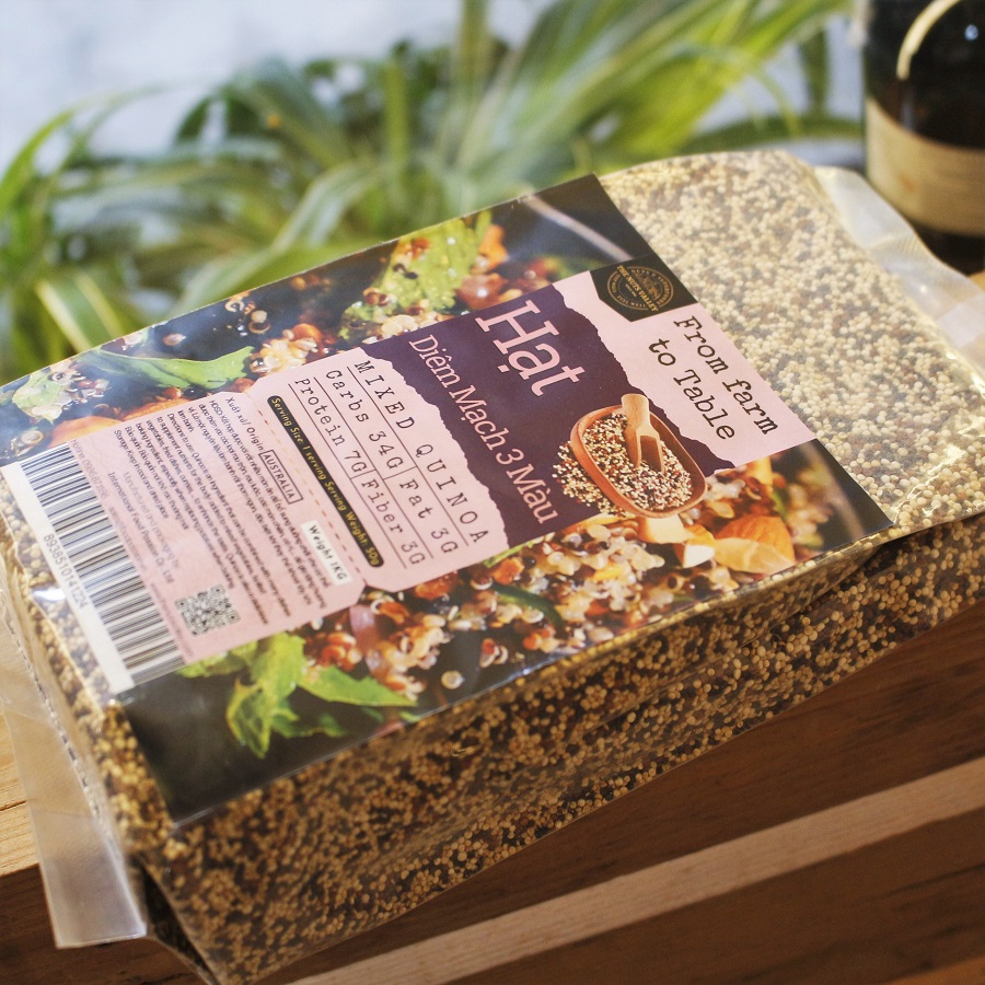 Hạt Diêm Mạch 3 Màu - MIXED QUINOA The Nuts Valley N500gr