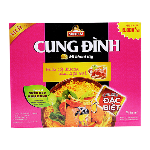 MÌ CUNG ĐÌNH THÙNG  30 GÓI *75G