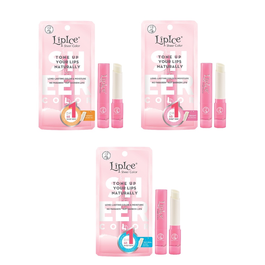 Son dưỡng môi LipIce Sheer Color 2.4g
