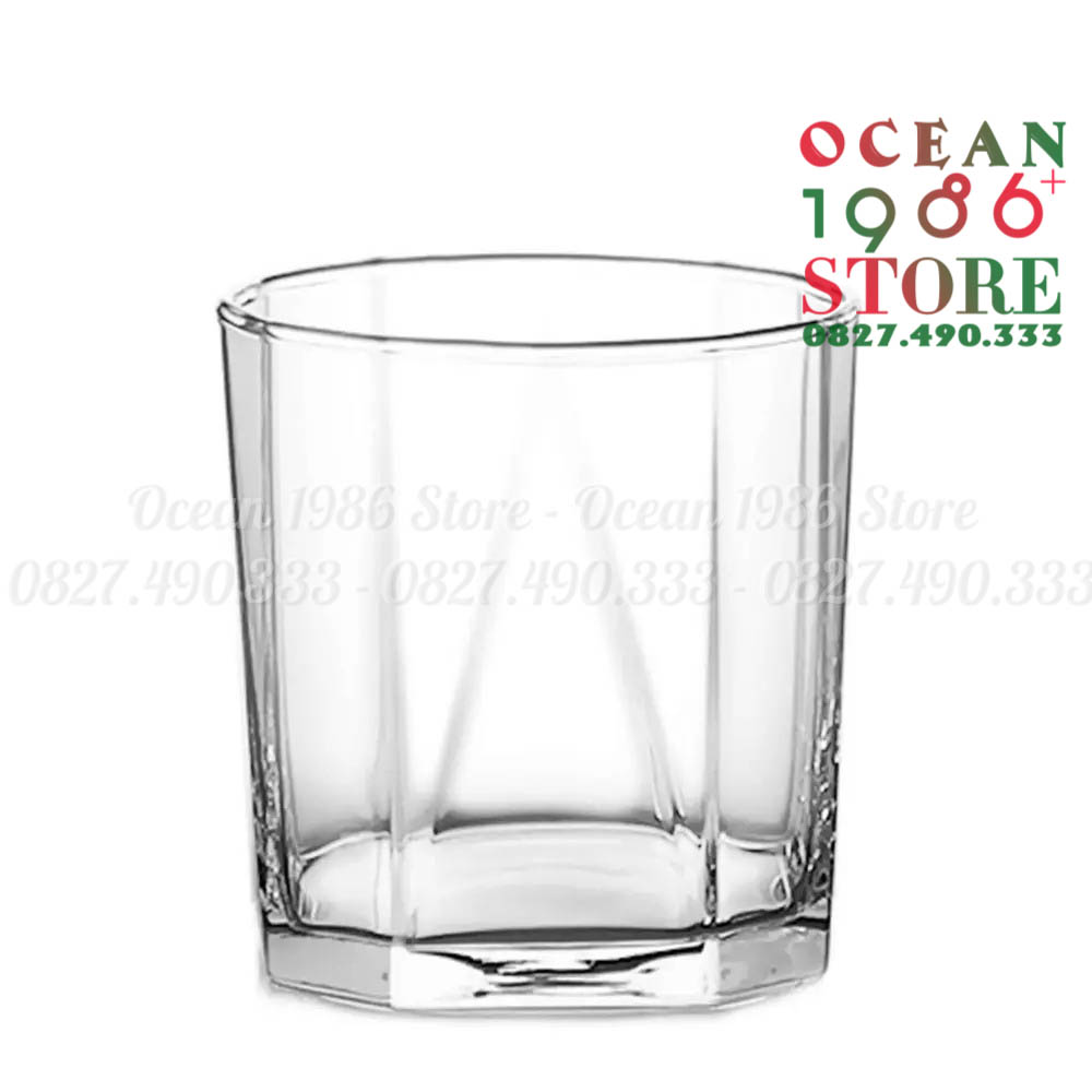 Bộ 6 Cốc Thủy Tinh Rock Pyramid Ocean – B02309 – 260ml