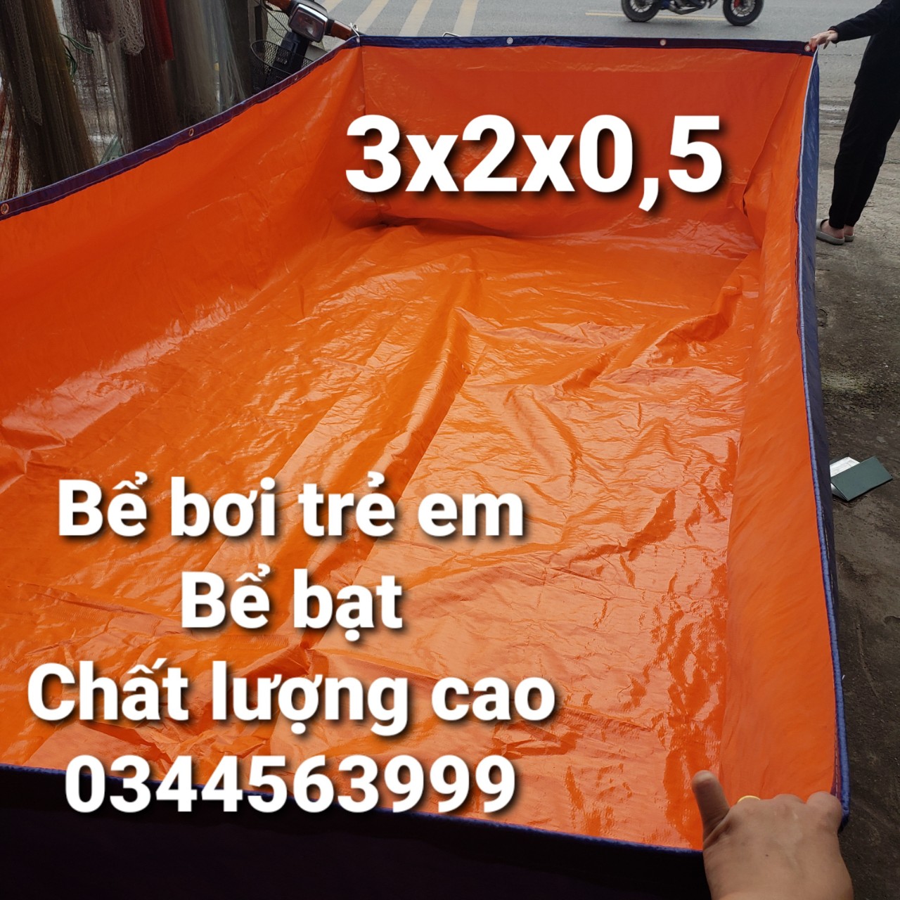 Bể bơi bạt, bể bơi trẻ em - 5*2*0,5 - 3*2*0,5