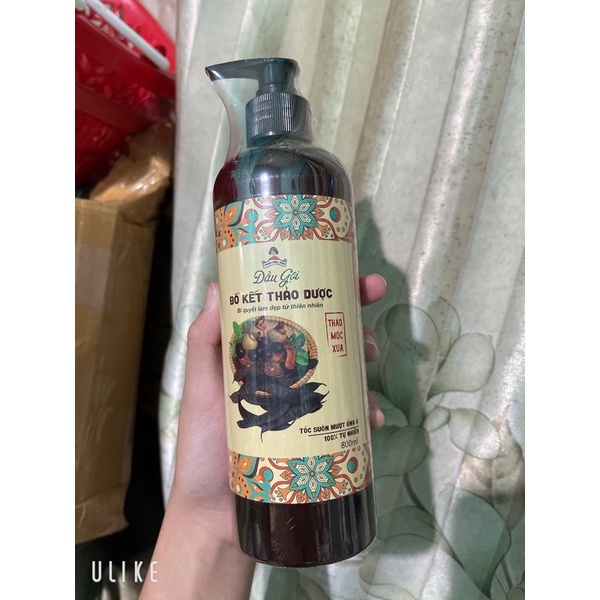 Dầu Gội Bồ Kết Thảo Dược 800ml ( Thảo Mộc Xưa )