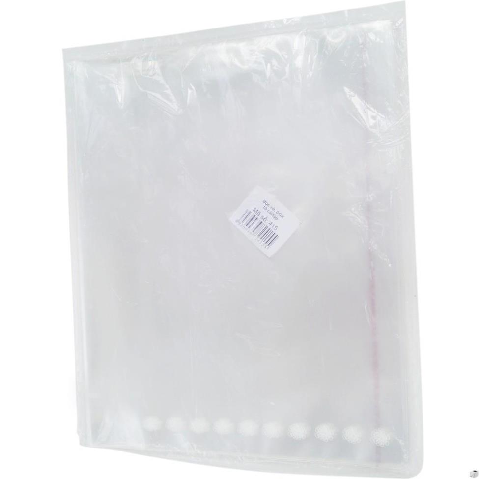 Bọc vở ô ly cấp i sgk: 170*240 mm 10 cái/tập, 20 tập/túi; ms: 415 .