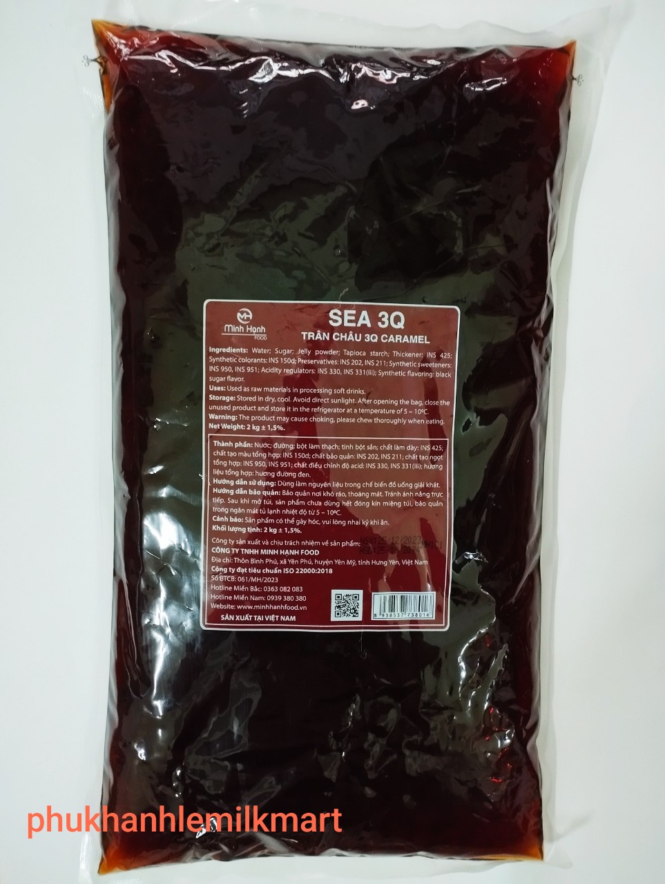 Trân châu 3Q Minh Hạnh gói 2kg