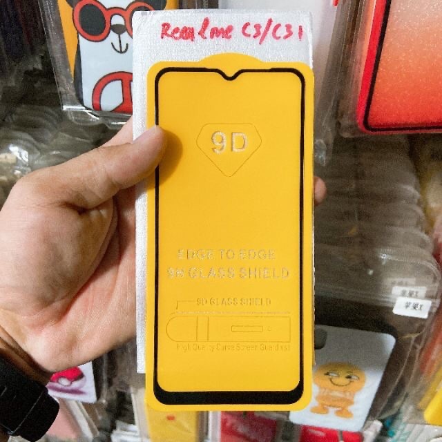 Kính cường lực full màn hình realme c1 / c2 / c3i / realme 5 /5i / 5s / 5 pro / realme 6 / 6i / 6pro