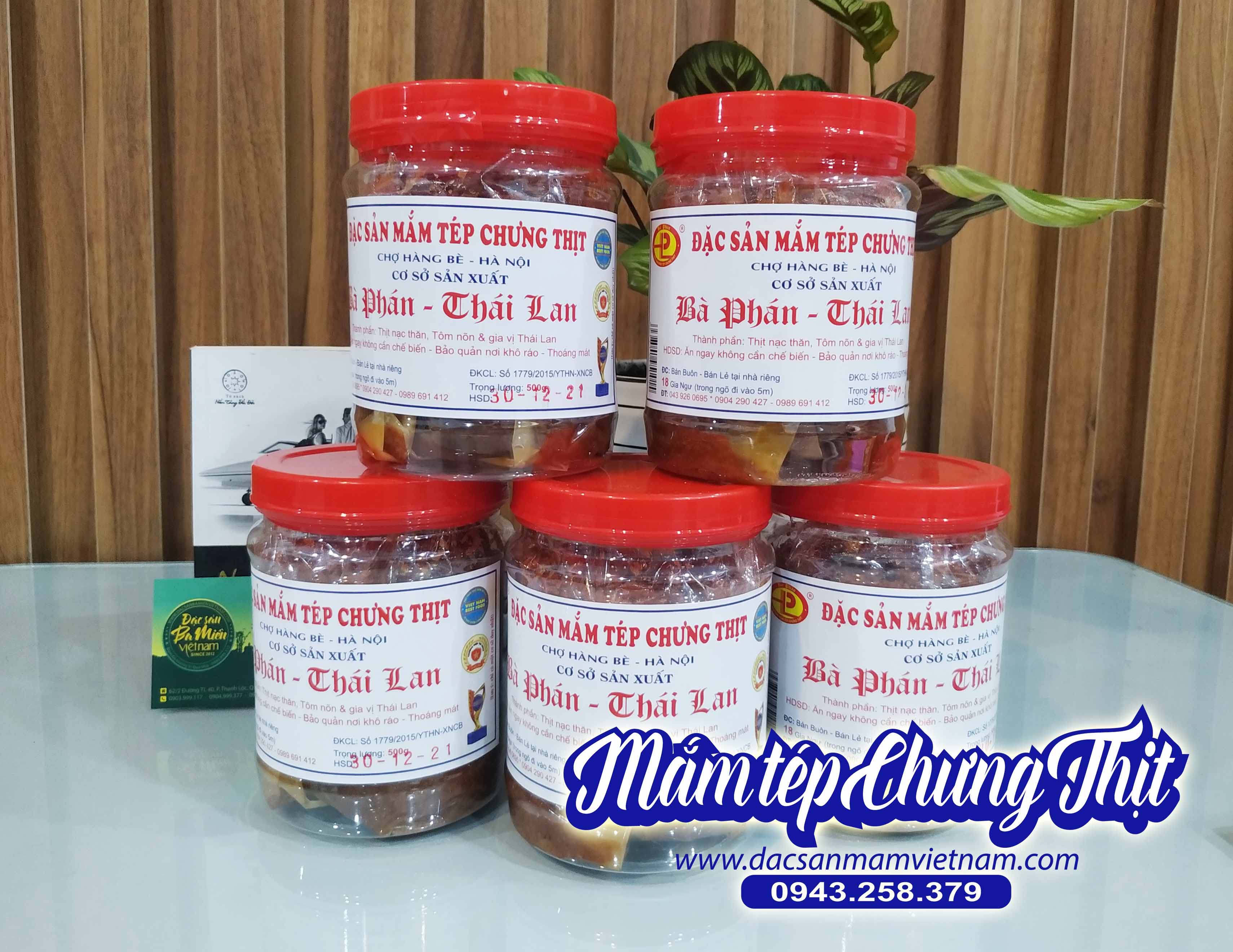 Mắm tép chưng thịt Hàng Bè - Bà Phán Thái Lan