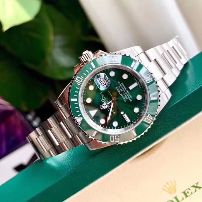Đồng Hồ R.O.L.E.X Submariner 40mm Automatic, hỗ trợ cót tay,(có video)