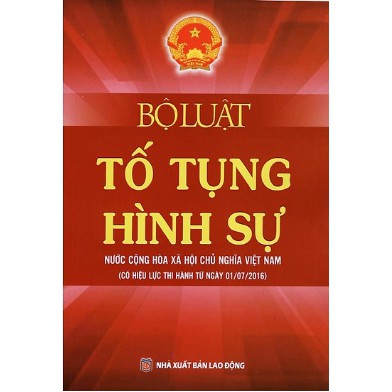 Sách Bộ Luật Tố Tụng Hình Hình Sự (Nhà Sách Pháp Luật)