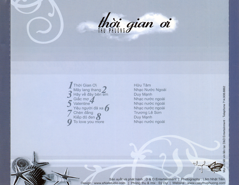 bộ 6 đĩa cd nhạc Thu Phương 1 (phôi đĩa nhật)