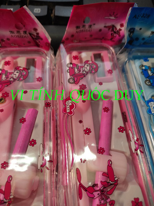 Compa dùng bút chì chuốt. compa cho học sinh.
