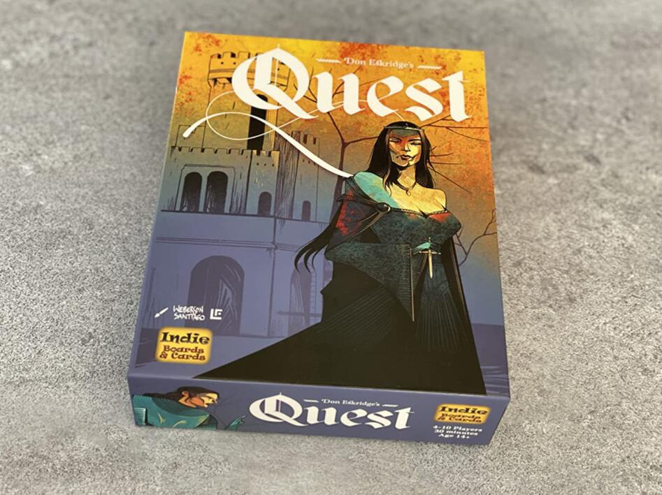Quest boardgame – phiên bản khác của Avalon card game The resistence