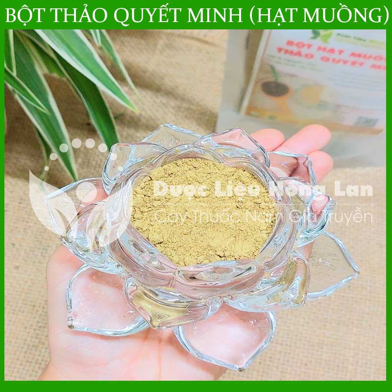 ✅ 500G Bột Thảo Quyết Minh (Hạt Muồng) siêu mịn pha uống (không pha chộn tạp chất, đã sao thơm, không chất bảo quản)