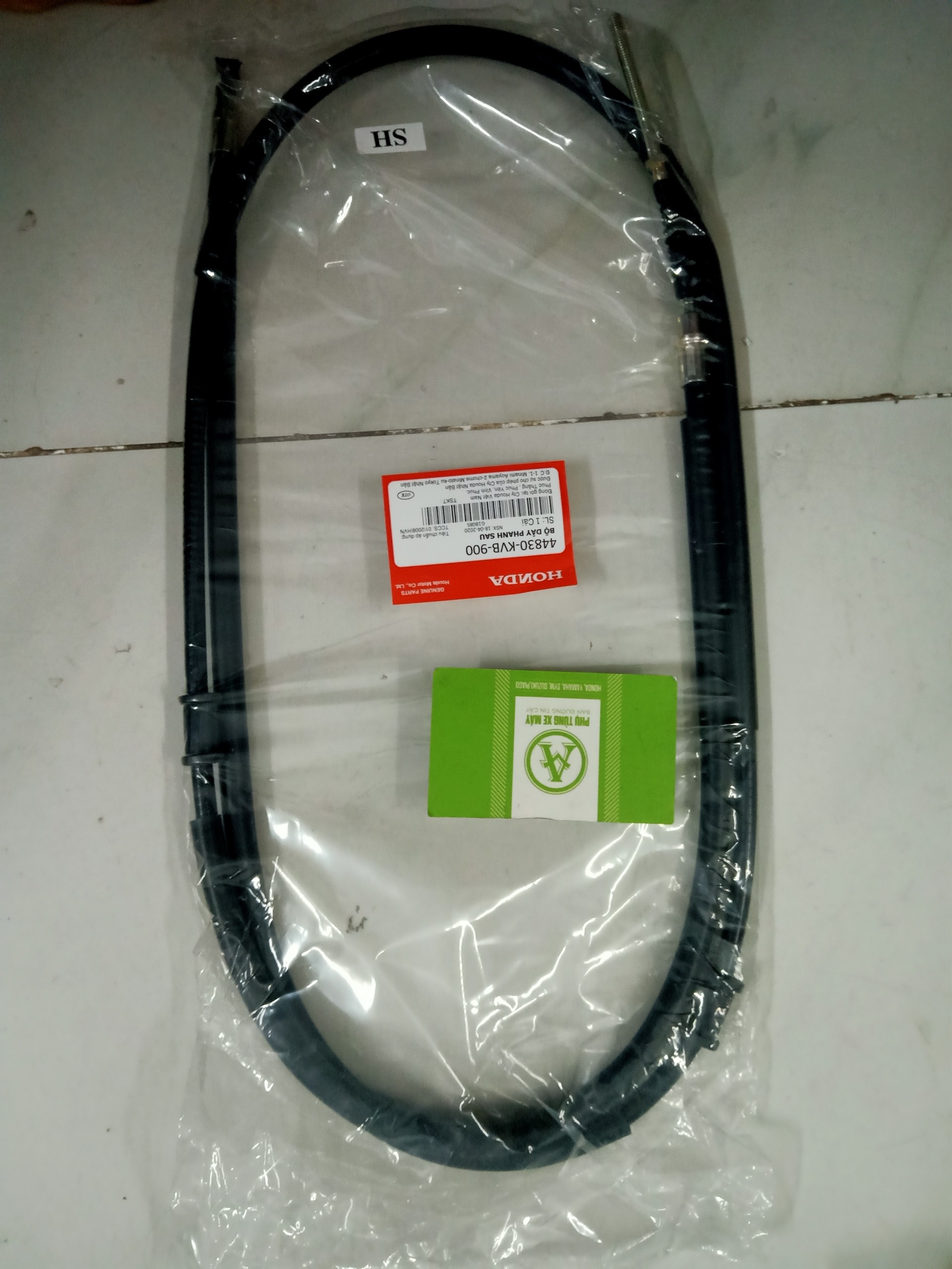Dây thắng sau DYLAN, SH Ý - VIỆT NAM PS @ dài 195cm
