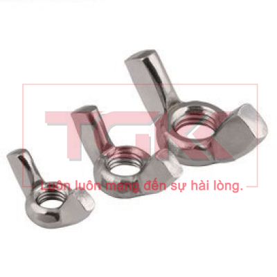 Đai ốc tai hồng 201 (M3-M12)