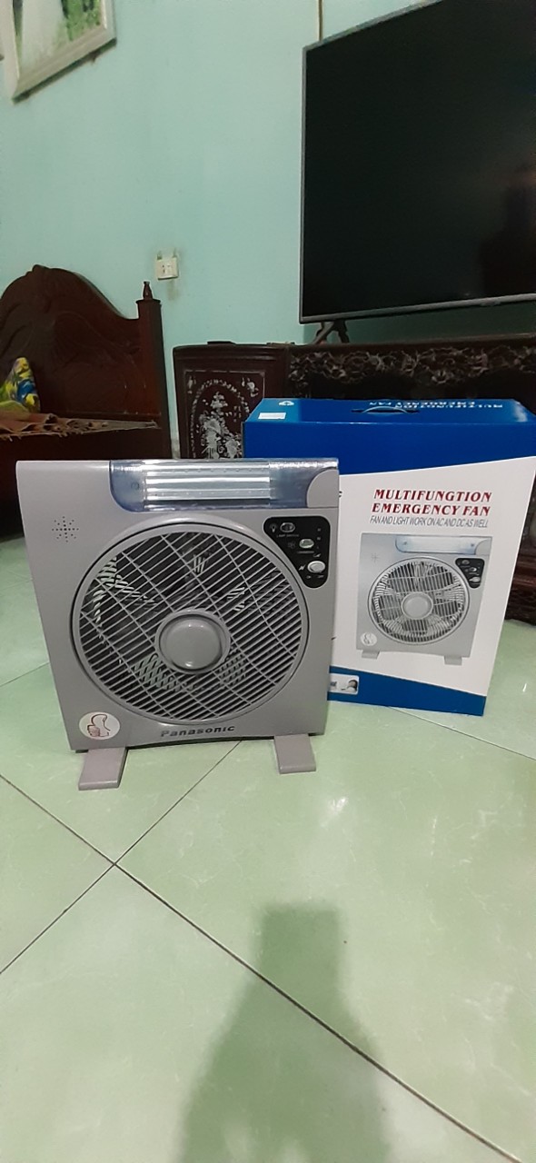 Quạt tích điện,quạt sạc panasonic 6969