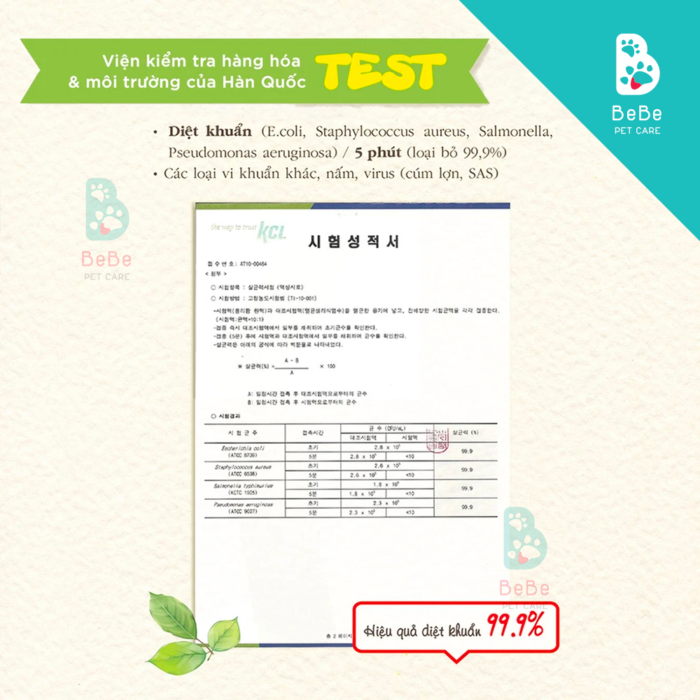 Xịt Khử Mùi Diệt Khuẩn NATURAL CLEAN 500ML