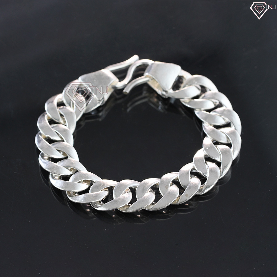 Lắc tay nam bạc ta mắt xích LTA0002 - Trang Sức TNJ