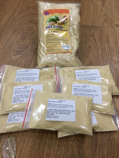 1kg Bột gừng nguyên chất
