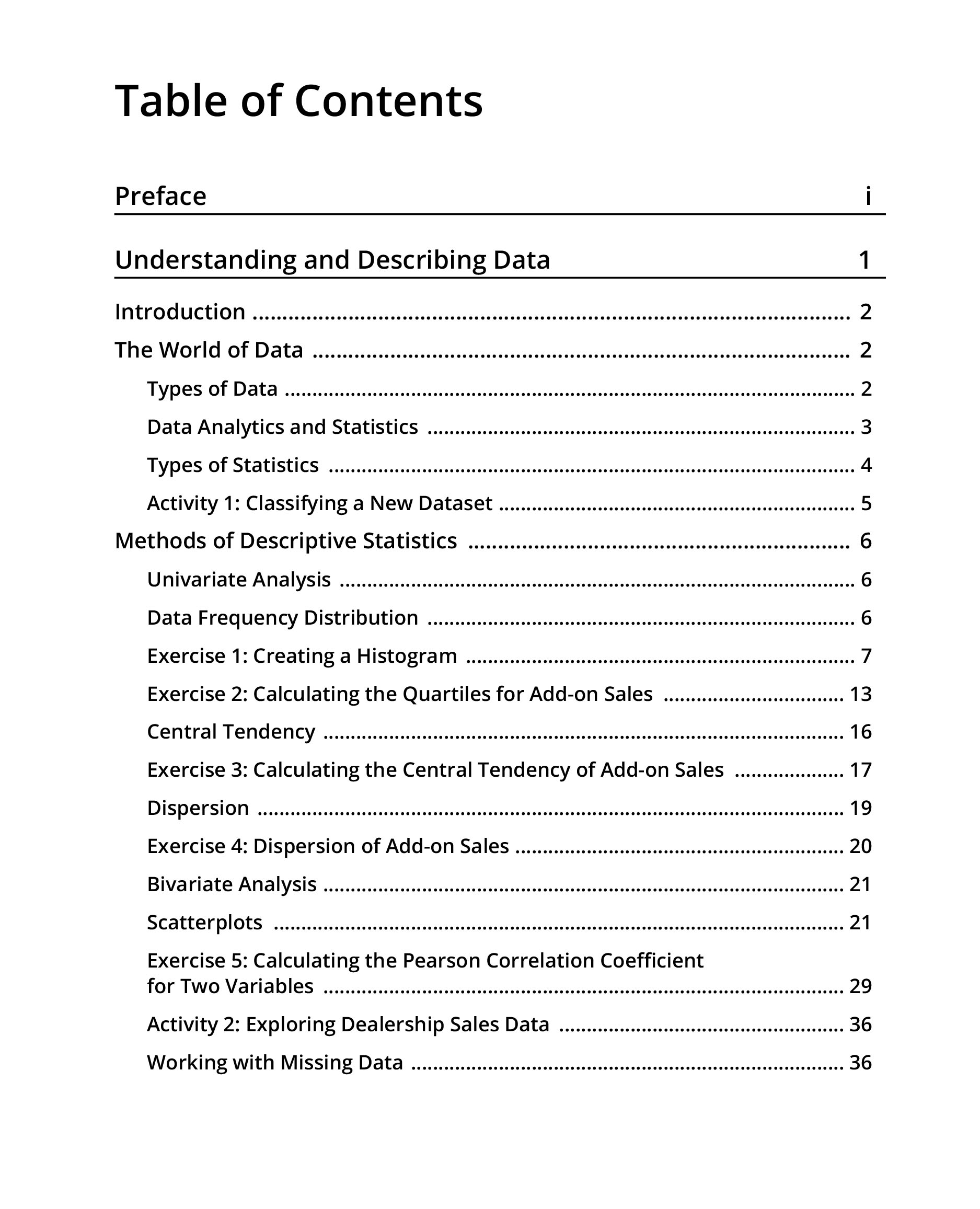 SQL for Data Analytics