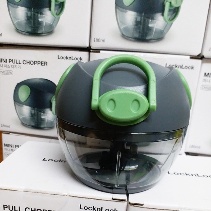 Dụng cụ xay băm rau củ quả Quick Chopper Lock&Lock CKS321GRN
