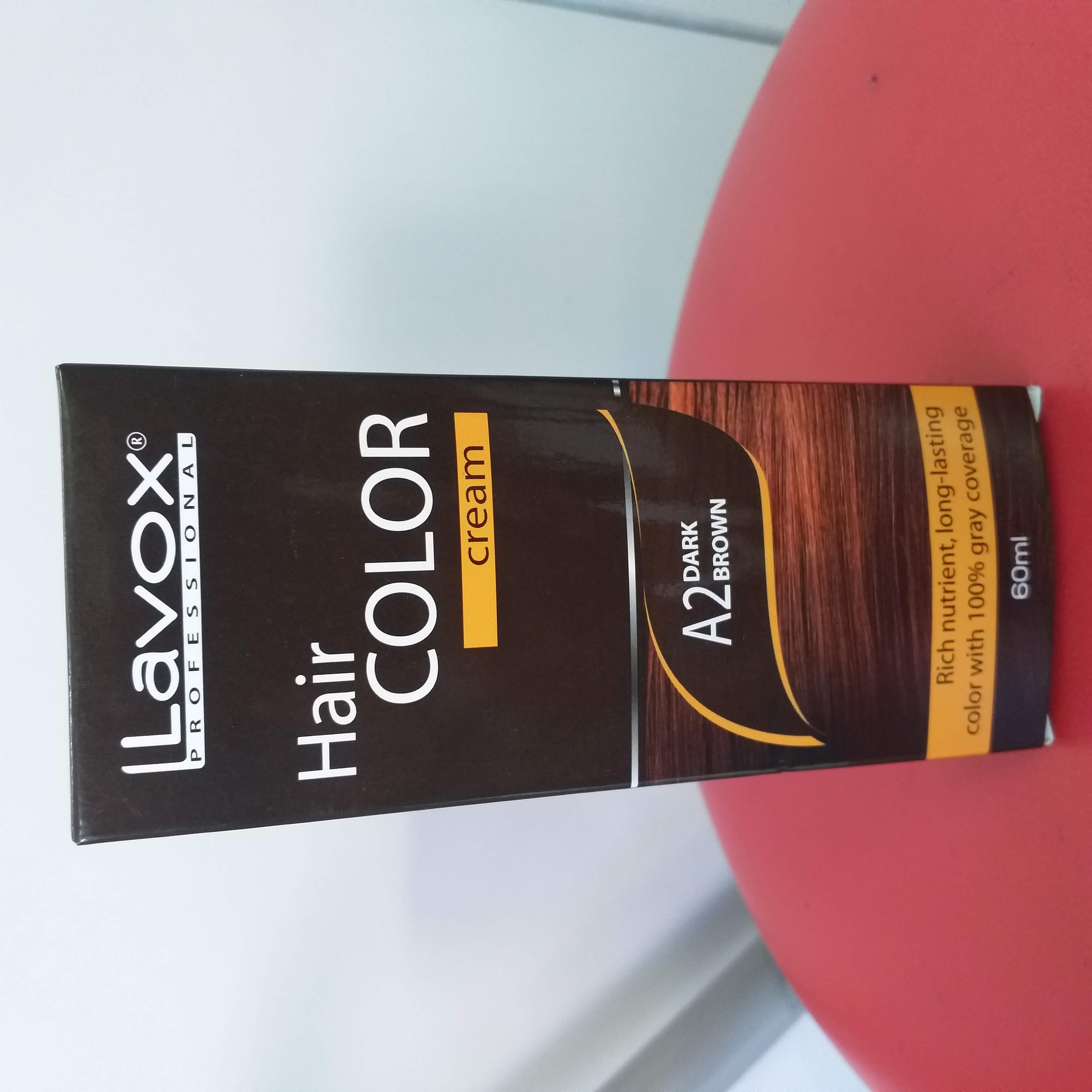 Kem nhuộm phủ bạc Lavox