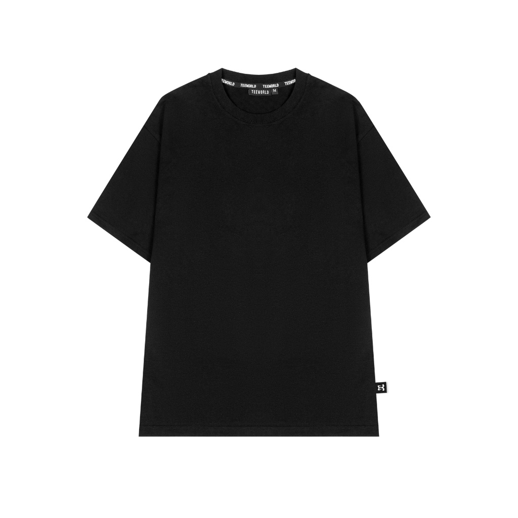 Áo Thun Trơn Local Brand Teeworld Basic Trắng Đen Form Oversize Unisex
