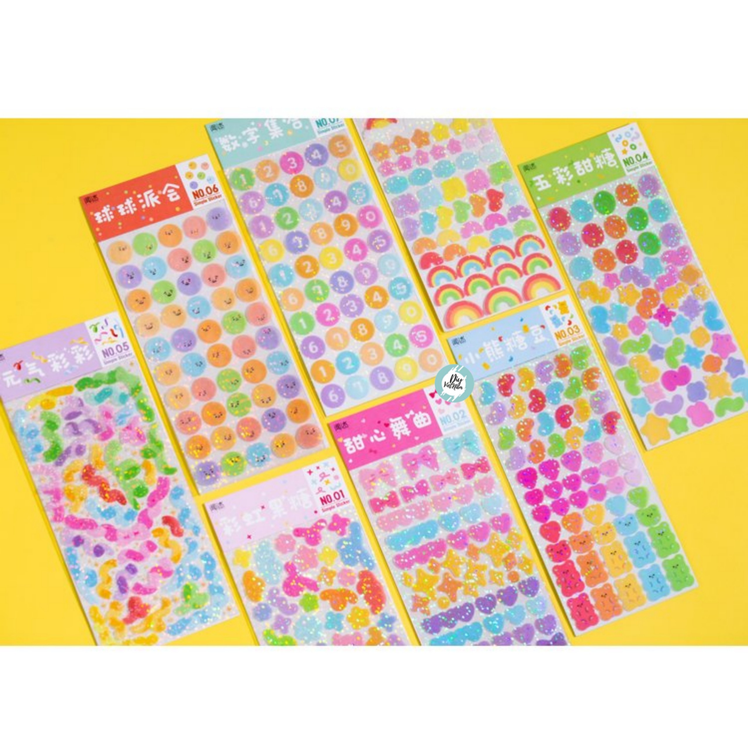 [HCM]SET HÌNH DÁN SWEETHEART