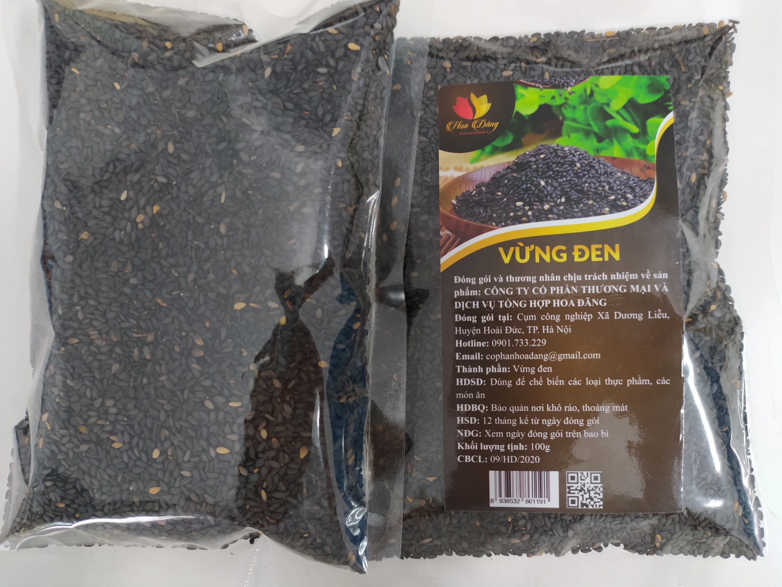VỪNG ĐEN GÓI 100G