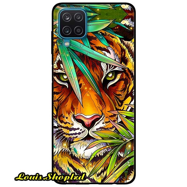 Ốp lưng dành cho samsung a12 mẫu hổ lá tre