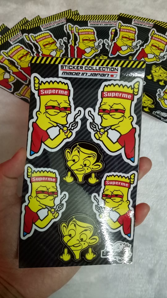 [HCM]TEM LOGO 10 x 18 SIMPSON SUPERME -- MR BEAN