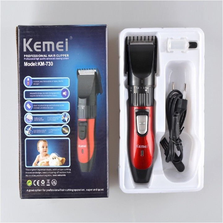 Tông Đơ Cắt Tóc Trẻ Em Kemei 730